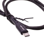 Cable USB micro 5A, Negro.